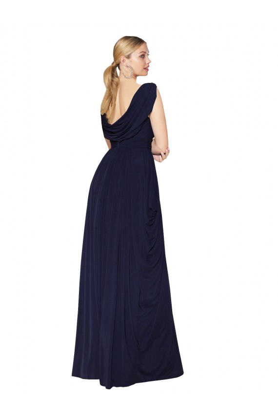 Purcahse  Sleeveless V-Neck A-Line Soft Chiffon Formal Evening Dress UK