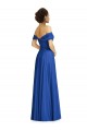 Purcahse  Cap Sleeves Off the Shoulder A-Line Soft Chiffon Semi Formal Evening Dress UK
